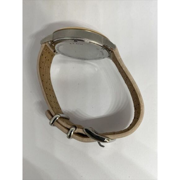 Fossil Gazer ES4163 Women's Leather Analog Pink Dial Quartz Genuine Watch KS741 - Picture 11 of 12